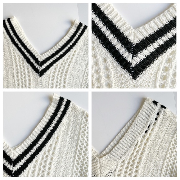 Vici University Open Knit Sweater - Picture 8 of 10